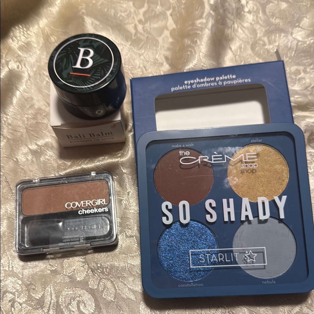 The crème, Covergirl & Bali Balm bundle